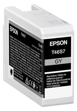 Epson T46S7 - 25 ml - Grau - original - Tintenpatrone von LumaTech
