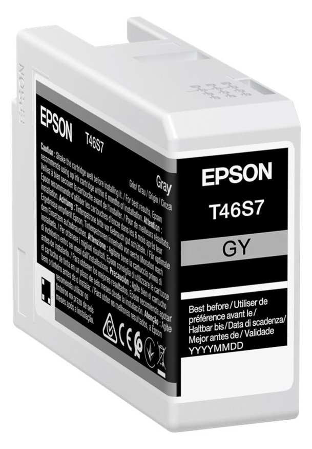 Epson T46S7 - 25 ml - Grau - original - Tintenpatrone