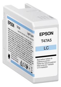 Epson T47A5 - 50 ml - hell Cyan - original - Tintenpatrone von LumaTech
