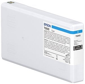 Epson T55W2 - 200 ml - Cyan - original - Tintenpatrone