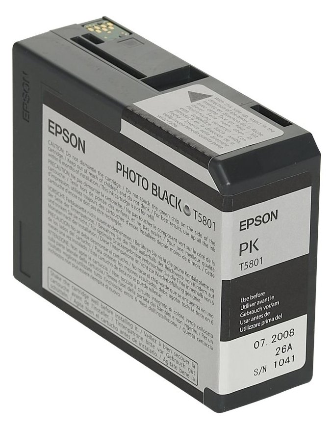 Epson T5801 - 80 ml - Photo schwarz - Original