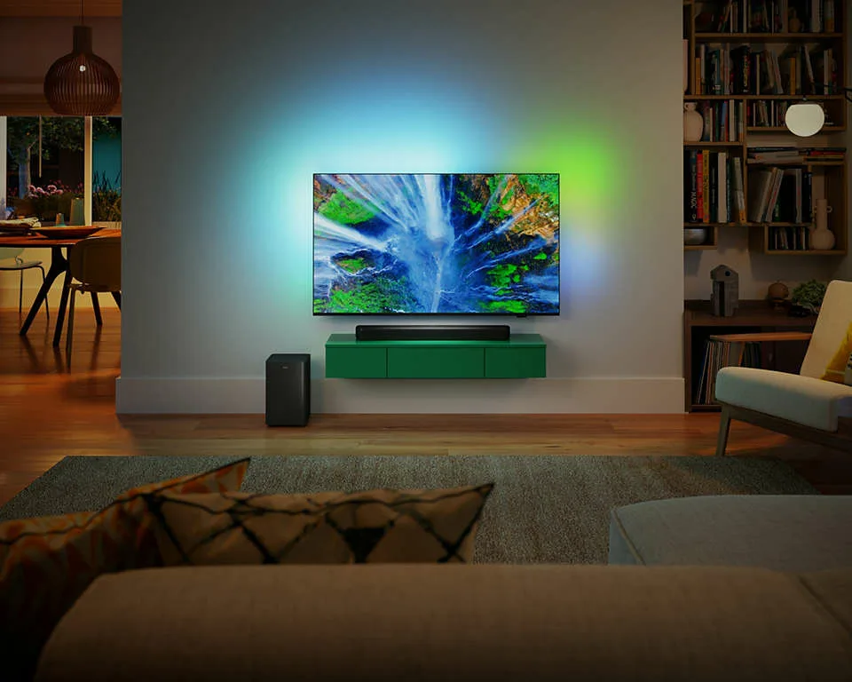 Philips Soundbar TAB5309 10 120W 2 1 1 1 TAB5309/10 - Subwoofer - 2.1, Ansicht 2