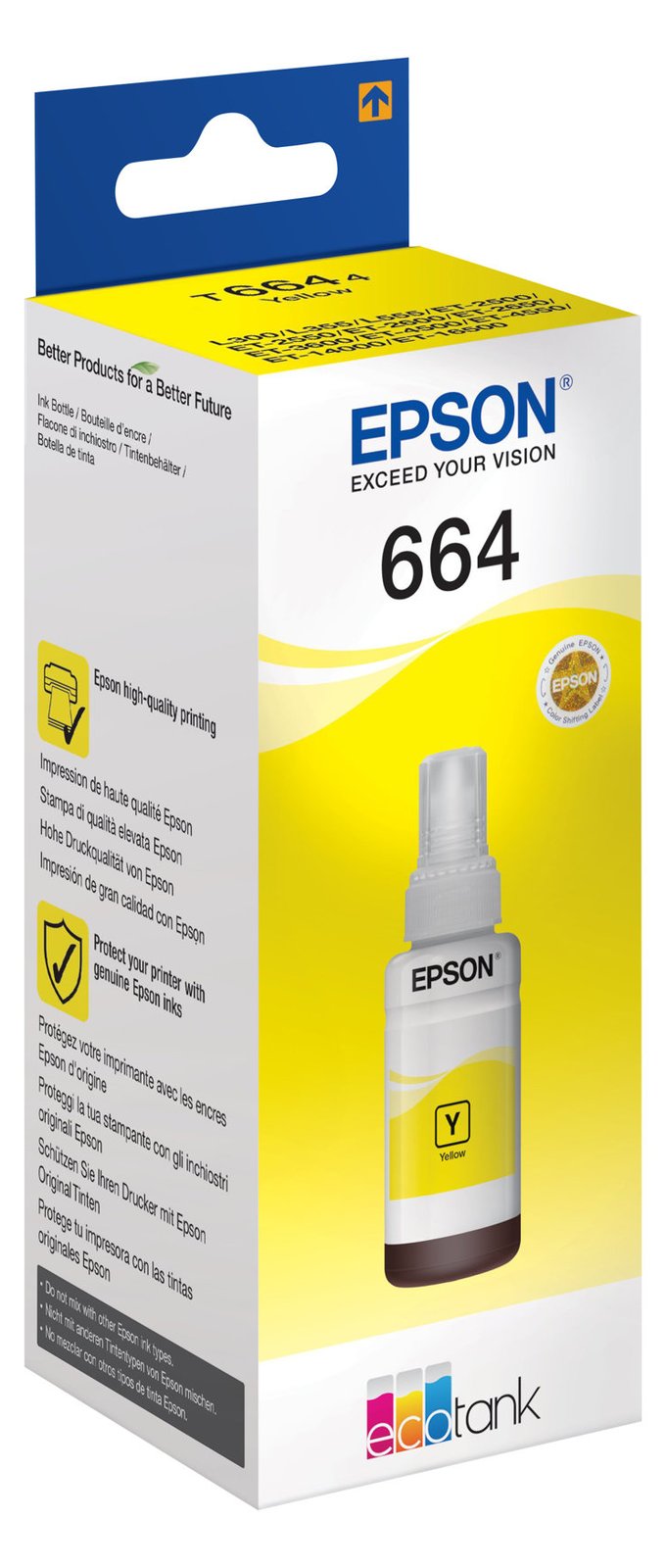 Epson T6644 - 70 ml - Gelb - Original - Nachfülltinte