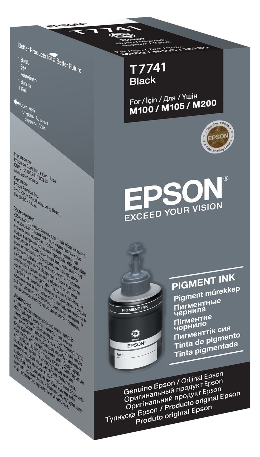 Epson T7741 - 140 ml - Schwarz - Original - Nachfülltinte