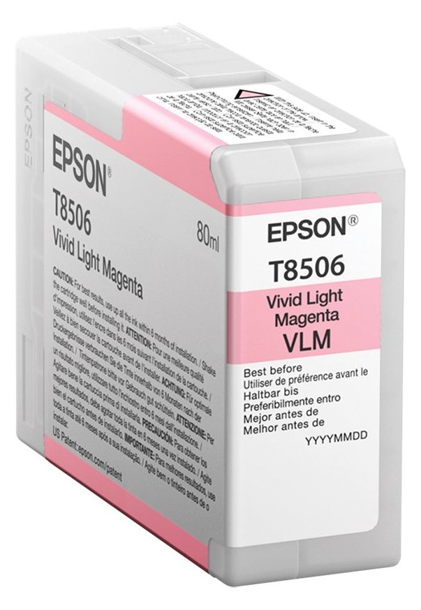 Epson T8506 - 80 ml - Vivid Light Magenta - original