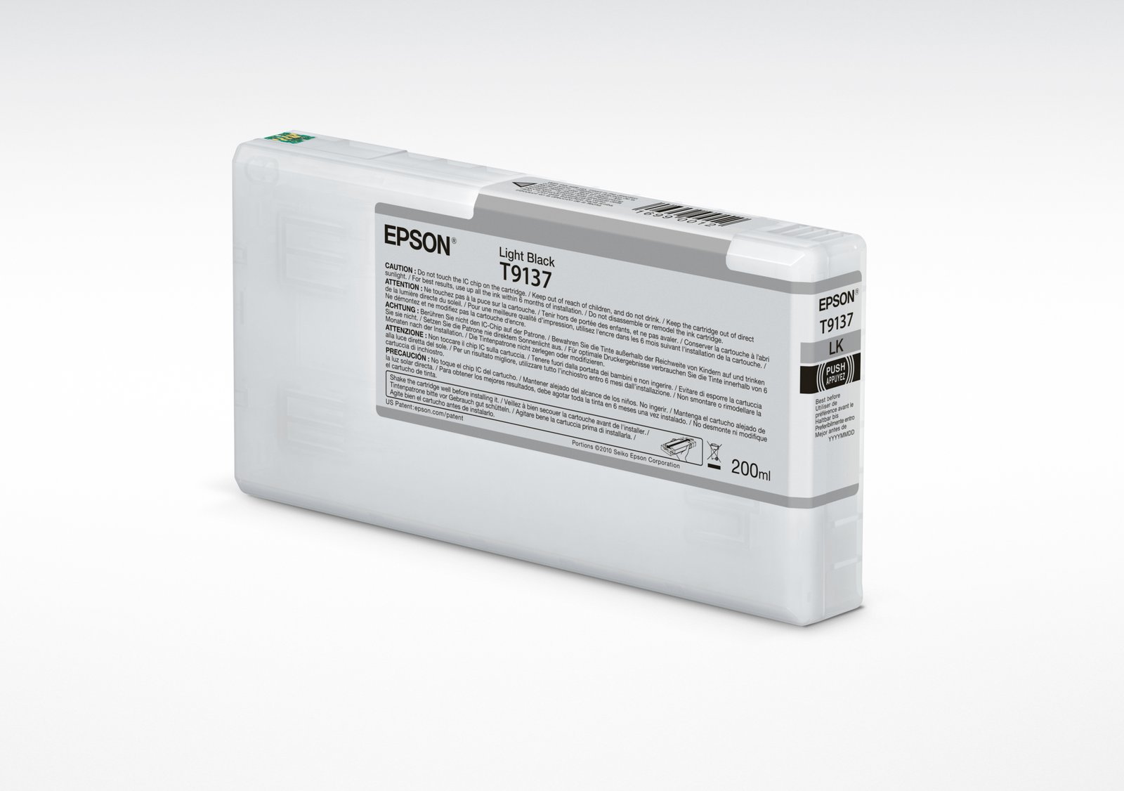 Epson T9137 - 200 ml - Schwarz - Original - Tintenpatrone