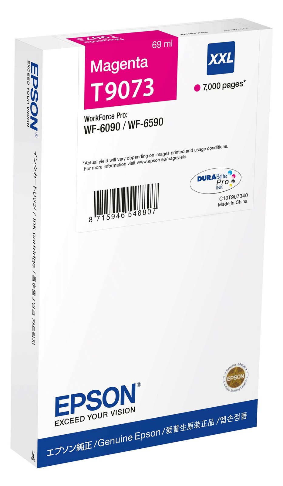 Epson Tinte magenta 69.0ml WF Pro 6xxx''XXL'' - Magenta