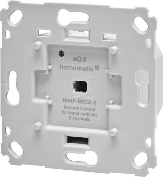 eQ-3 AG HMIP BRC2-2 - Wandtaster für Markenschalter - 2-fach