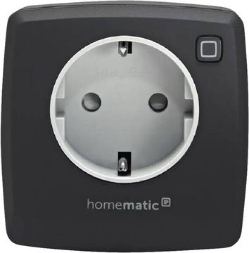 eQ-3 AG Homematic IP Dimmer-Steckdose– Phasenabschnitt anthrazit von LumaTech