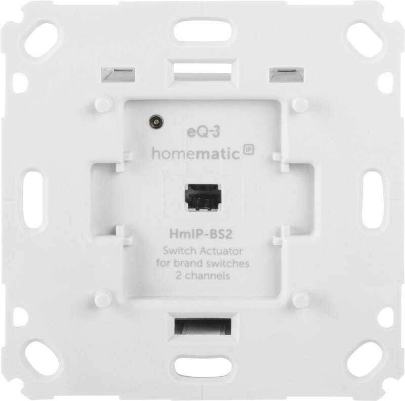 eQ-3 AG Homematic IP Schaltaktor für Markenschalter– 2-fach