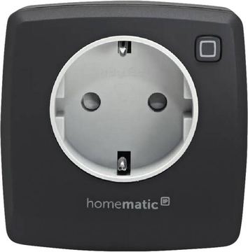 eQ-3 AG Homematic IP Schalt-Mess-Steckdose anthrazit von LumaTech