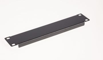 Equip Blankpanel 10 1U schwarz von LumaTech