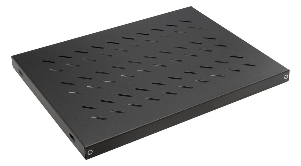Equip EZVS-19-1-35-B - Rack - Regal - 350 mm tief - Schrankmontage - Schwarz - 1U - 48.3 cm (19)