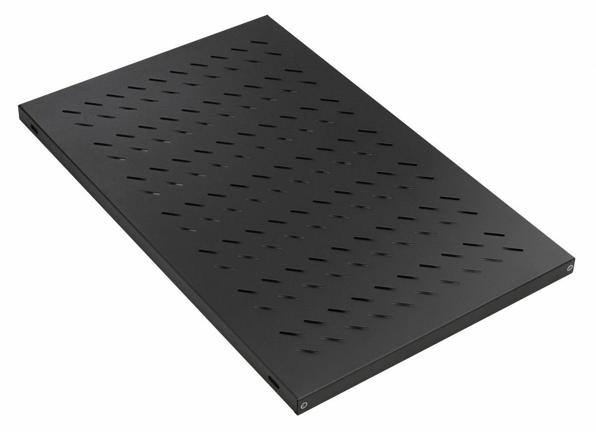 Equip Fachboden variabel 19 für Serverschränke 1U 100cm sw - 1 m - Rack-Zubehör