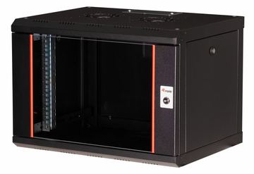 Equip Netzwerkschrank 19 07U 600x450mm Glastür schwarz - Rack von LumaTech