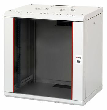 Equip Netzwerkschrank 19 600x450mm Glastür grau - Rack von LumaTech