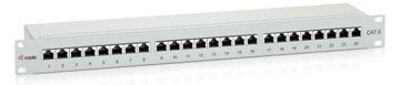 Equip Patch Panel - CAT 6 - STP - RAL 7035 - 1U - 48.3 cm (19) von LumaTech