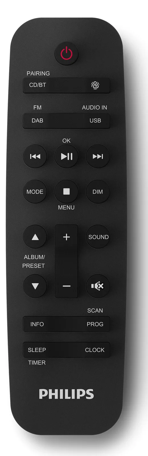Philips TAM4505M2 - 2 Kanäle Heim-Audio-Mikrosystem DAB DAB+ FM - Lautsprecher - FLAC, Ansicht 2