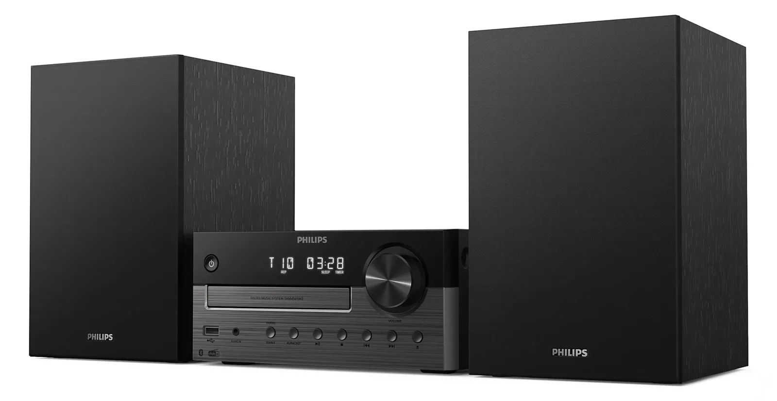 Philips TAM4505M2 - 2 Kanäle Heim-Audio-Mikrosystem DAB DAB+ FM - Lautsprecher - FLAC, Ansicht 4