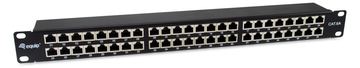 Equip Patchpanel 48x RJ45 Cat6A 19 FTP 1HE Premium schwarz - Patch-Panel - Ethernet von LumaTech