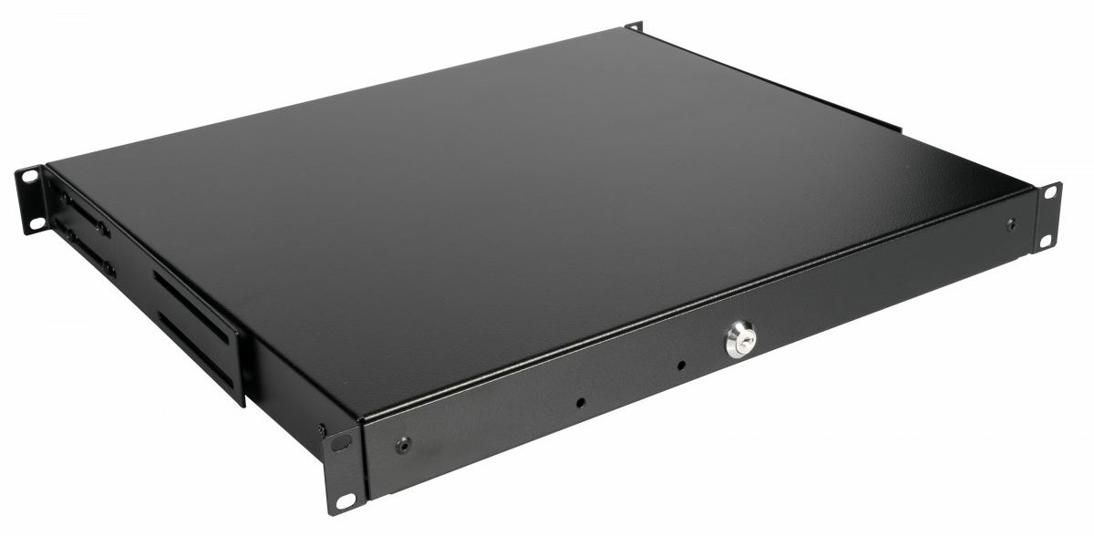 Equip Schublade 19 für Serverschränke 1U abschließbar sw - Zubehör Stromversorgung - 0,48 m