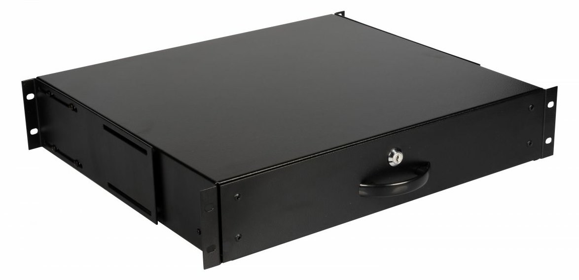 Equip Schublade 19 für Serverschränke 2U abschließbar sw - Zubehör Stromversorgung - 0,48 m