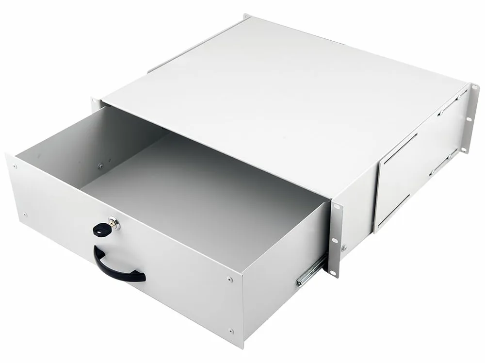 Equip Schublade 19 für Serverschränke 3U abschließbar gr - Zubehör Stromversorgung - 0,48 m, Ansicht 2