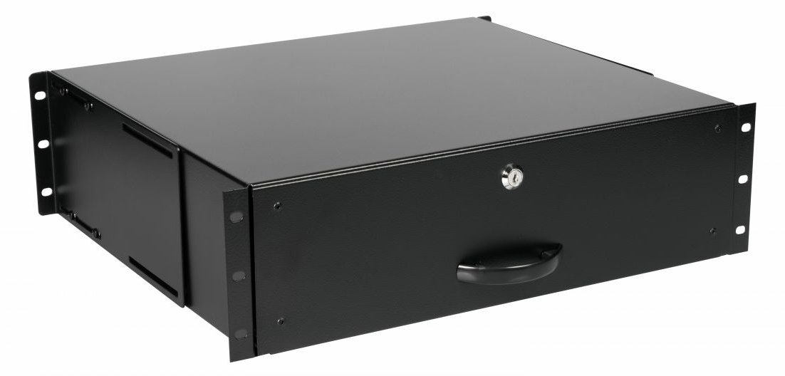 Equip Schublade 19 für Serverschränke 3U abschließbar sw - Zubehör Stromversorgung - 0,48 m
