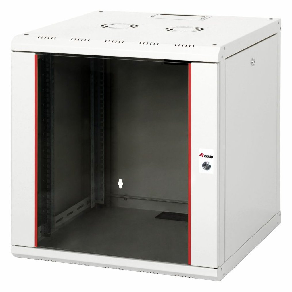 Equip Serverschrank 19 600x600mm Glastür grau - Rack
