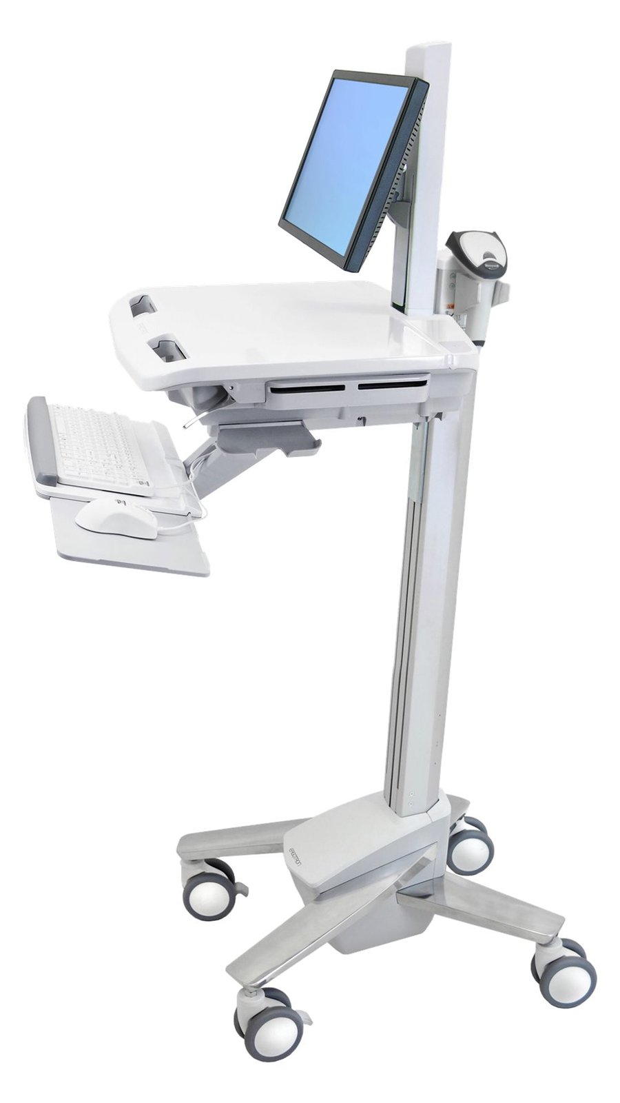 Ergotron Cart with LCD Pivot, SV40 - Wagen - für Notebook / PC-Ausrüstung - Kunststoff, Aluminium, verzinker Stahl