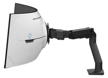 Ergotron HX - Befestigungskit (Gelenkarm) - Konstante Krafttechnologie - für Curved LCD-Display von LumaTech