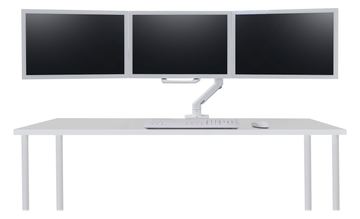Ergotron HX Triple Monitor Bow Kit - Montagekomponente (Griff, 3 Drehzapfen, Scharnier) von LumaTech