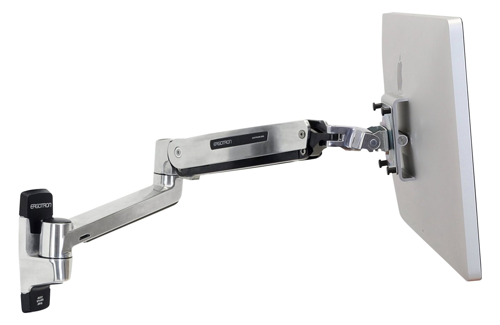 Ergotron LX HD Sit-Stand Wall Arm - Befestigungskit (Erweiterungsadapter, VESA-Adapter, Steh-Sitz-Arm, Wandhalterung)