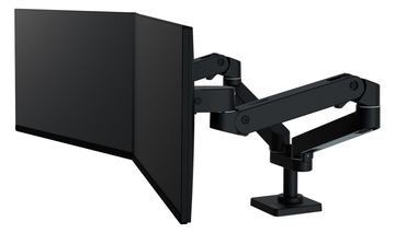 Ergotron LX Pro - Befestigungskit (Doppelarm) - modular - für 2 LCD-Displays - Aluminium - Schwarz - bis zu 68,6 cm von LumaTech