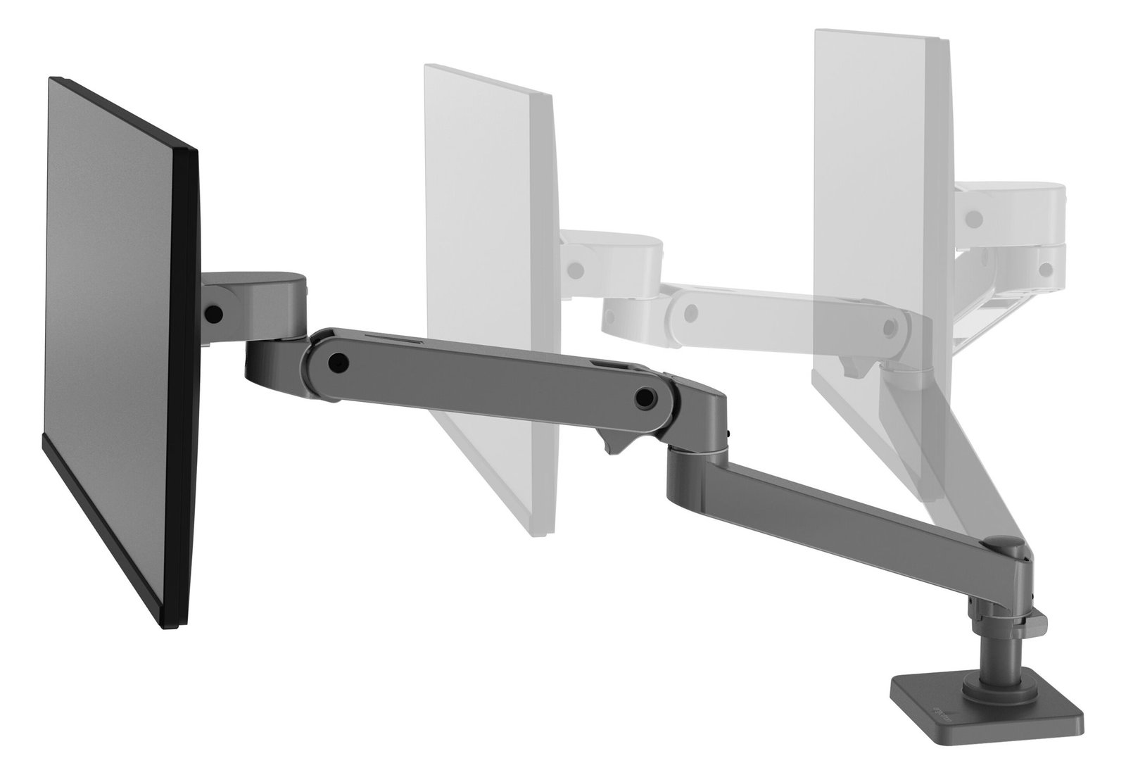 Ergotron LX Pro - Befestigungskit (Gelenkarm) - modular - für LCD-Display - Dunkelgrau - bis zu 86,4 cm (bis zu 34 Zoll)