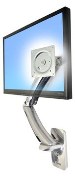 Ergotron MX - Befestigungskit (Gelenkarm, Aufbauplatte, VESA-Halterung) - Patentierte Constant Force Technologie von LumaTech