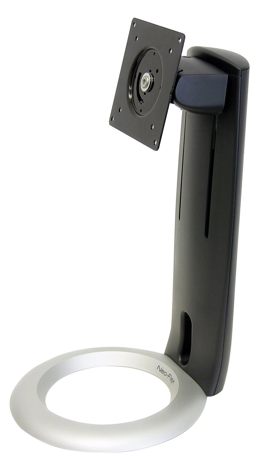 Ergotron Neo-Flex - Aufstellung - für Monitor - Schwarz, Silber - Bildschirmgröße: bis zu 68,6 cm (bis zu 27 Zoll)