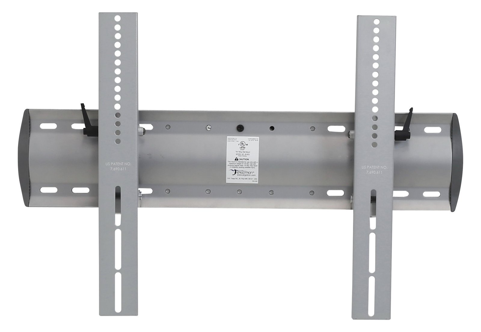 Ergotron TM Tilting Wall Mount - Befestigungskit (Wandplatte, Befestigungen, 2 Klammern)