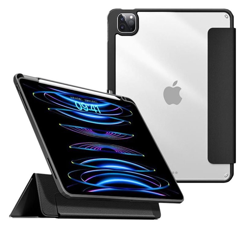 eSTUFF Boston - Flip-Hülle für Tablet - Polyurethan, Polycarbonat, Thermoplastisches Polyurethan (TPU)