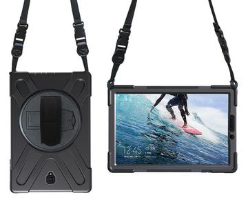 eSTUFF Defender Case - Silikon, Polycarbonat - Schwarz - 10.5 - Samsung Galaxy Tab A (2018) von LumaTech