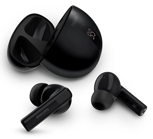 Philips TAT2520BK - True Wireless-Kopfhörer mit Mikrofon