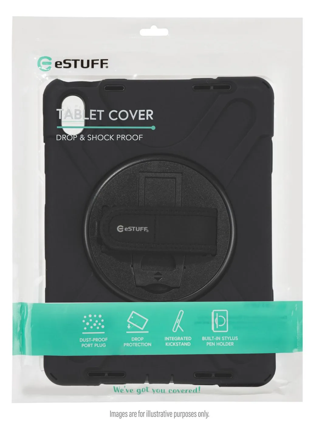 eSTUFF Galaxy TAB S11 Ultra CHICAGO Full Body Defender Case with, Ansicht 6