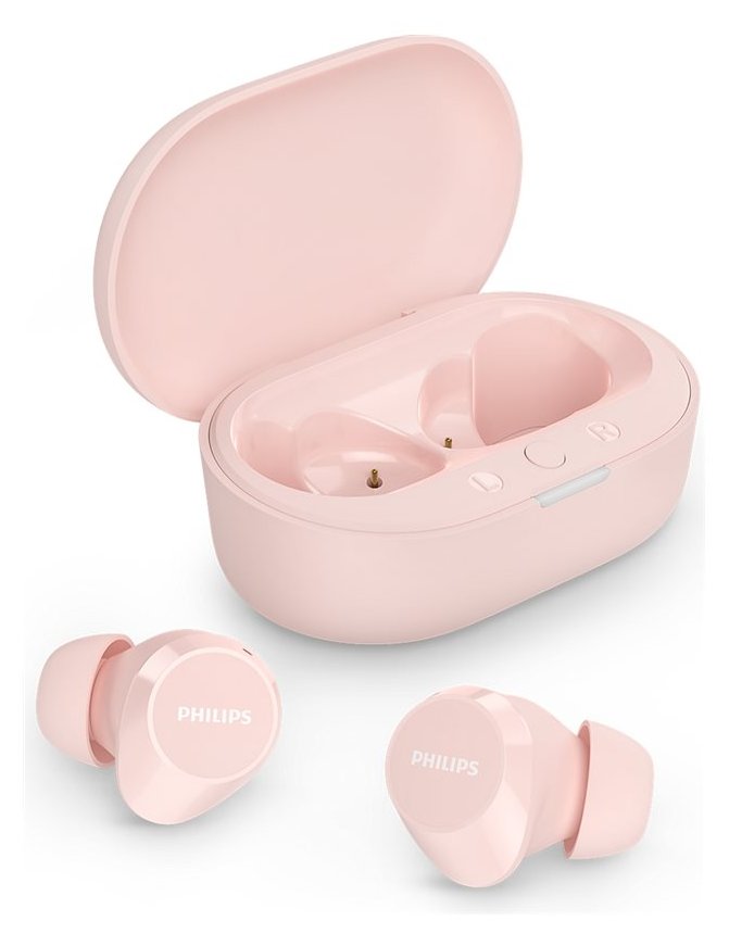 Philips True Wireless In-Ear-Kopfhörer TAT1209PK Pink - Kopfhörer - 20 KHz