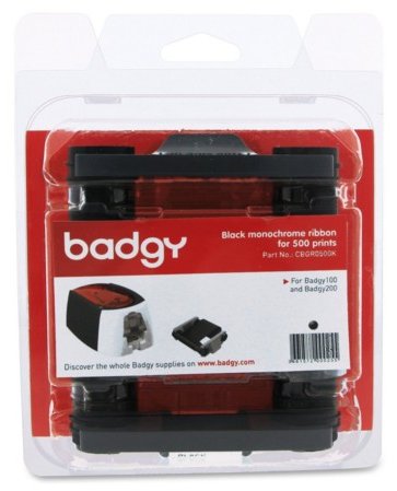 Evolis Badgy - Schwarz/monochrom - Farbbandkassette