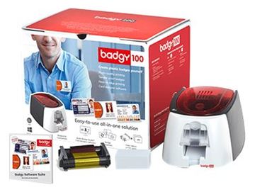 Evolis Badgy 100 - Plastikkartendrucker - Farbe - Thermosublimation/thermische Übertragung - CR-80 Card (85.6 x 54 mm) von LumaTech