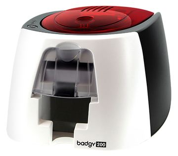 Evolis Badgy 200 - Plastikkartendrucker - Farbe - Thermosublimation/thermische Übertragung - CR-80 Card (85.6 x 54 mm) von LumaTech