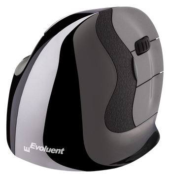 Evoluent VerticalMouse D Medium - Vertikale Maus - ergonomisch - Laser - 6 Tasten - kabellos von LumaTech