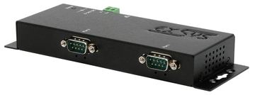 Exsys Ethernet zu Seriell 2x RS-232/422/48 485Ports mit 9Pin Stecker inkl - Digital/Daten - Netzwerk von LumaTech