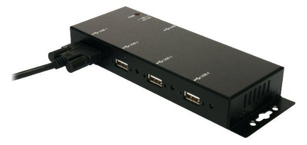 Exsys Ex 1166HMV - Hub - 4 x USB 2.0 - Desktop