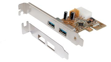 Exsys EX-11082-2 - USB-Adapter - PCIe Low-Profile von LumaTech